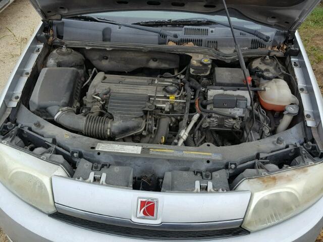 1G8AJ54F74Z154164 - 2004 SATURN ION LEVEL SILVER photo 7