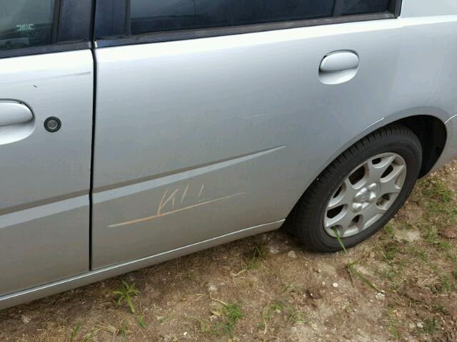 1G8AJ54F74Z154164 - 2004 SATURN ION LEVEL SILVER photo 9