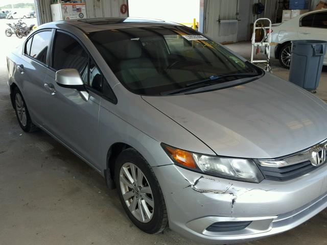 2HGFB2F93CH537856 - 2012 HONDA CIVIC EXL 银色 照片 1