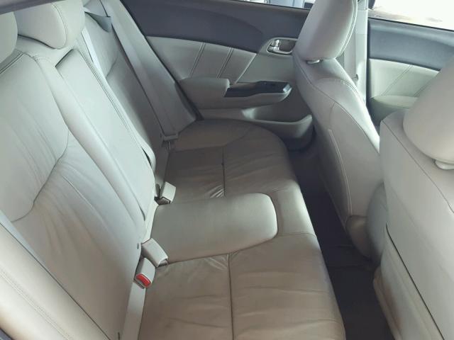 2HGFB2F93CH537856 - 2012 HONDA CIVIC EXL 银色 照片 6