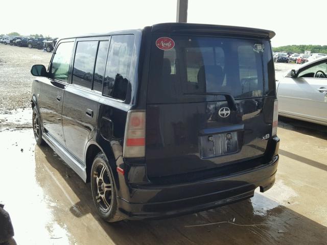 JTLKT334864037111 - 2006 TOYOTA SCION XB შავი ფოტო 3