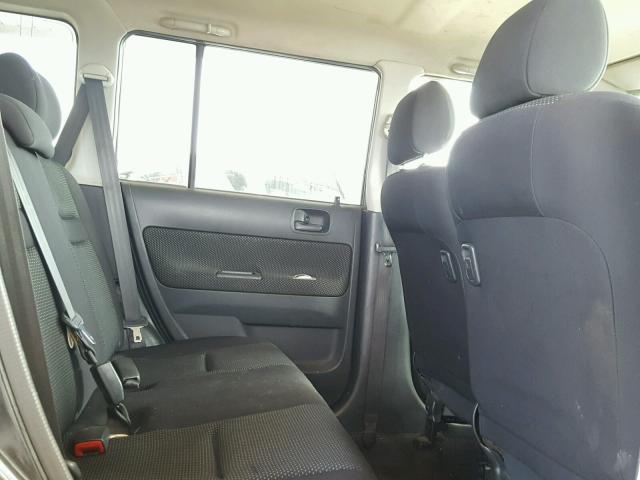JTLKT334864037111 - 2006 TOYOTA SCION XB შავი ფოტო 6