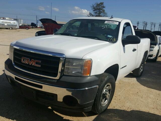 1GTEC14X09Z185489 - 2009 GMC SIERRA WHITE photo 2