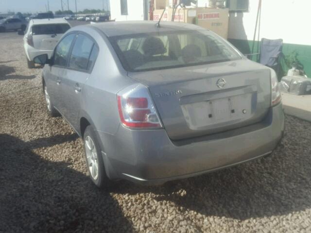 3N1AB61E29L632352 - 2009 NISSAN SENTRA 2.0 GRAY photo 3