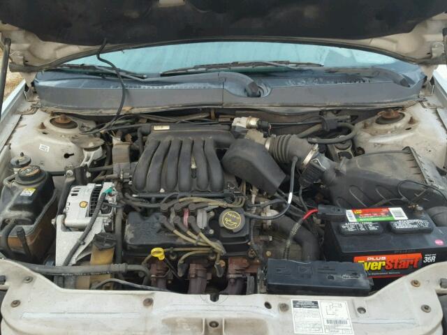 1FAFP53U11A129805 - 2001 FORD TAURUS SILVER photo 7