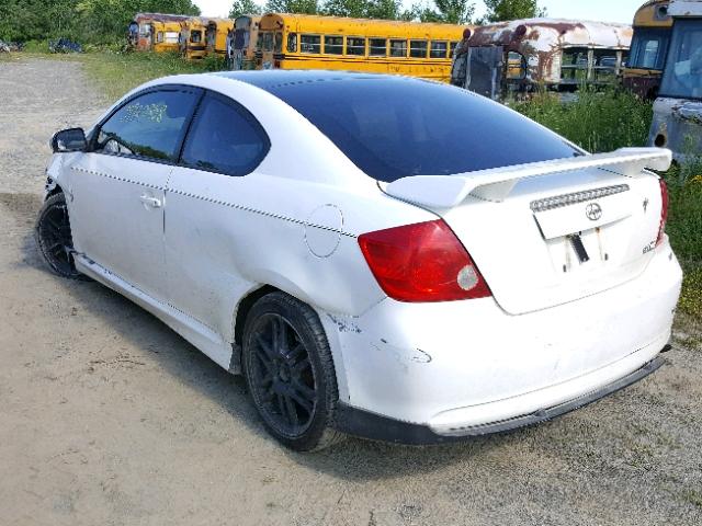 JTKDE167450019695 - 2005 TOYOTA SCION TC 白色 照片 3