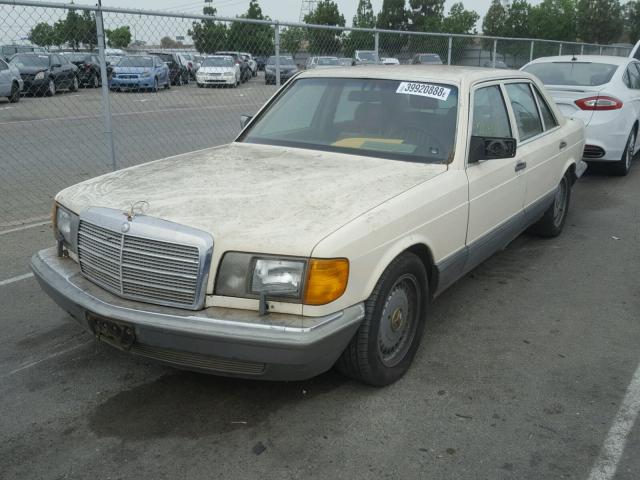 WDBCA39D7GA200748 - 1986 MERCEDES-BENZ 560 SEL BEIGE photo 2