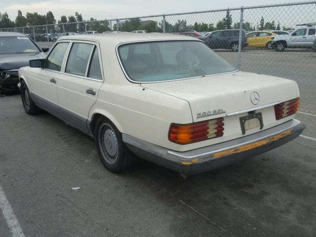 WDBCA39D7GA200748 - 1986 MERCEDES-BENZ 560 SEL BEIGE photo 3