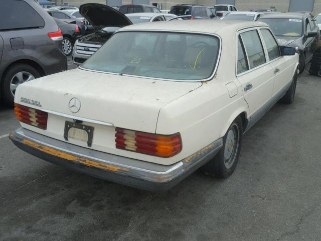 WDBCA39D7GA200748 - 1986 MERCEDES-BENZ 560 SEL BEIGE photo 4