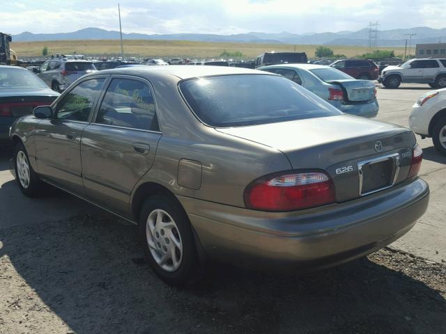 1YVGF22DX25269728 - 2002 MAZDA 626 ES BEIGE photo 3