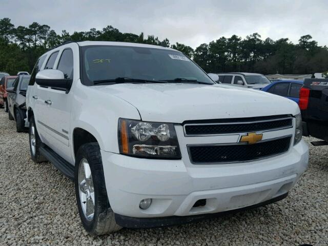 1GNSCCE06DR154957 - 2013 CHEVROLET TAHOE C150 WHITE photo 1