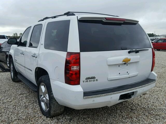 1GNSCCE06DR154957 - 2013 CHEVROLET TAHOE C150 WHITE photo 3