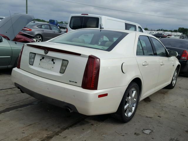 1G6DW677360187381 - 2006 CADILLAC STS WHITE photo 4