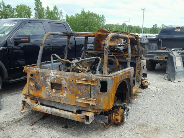 1C4GJWAG5CL165975 - 2012 JEEP WRANGLER S 黑色 照片 4