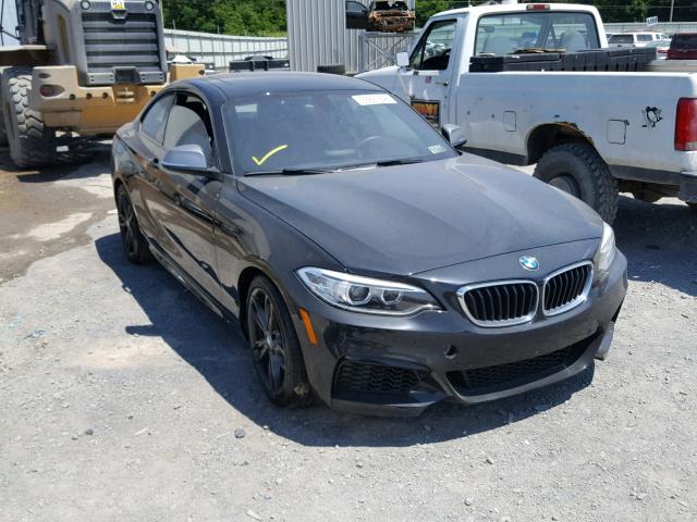 WBA2G3C34HV986768 - 2017 BMW M240XI BLACK photo 1