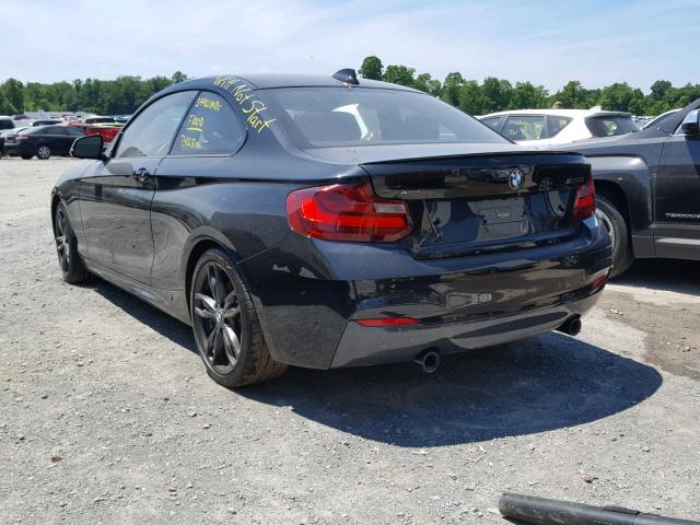 WBA2G3C34HV986768 - 2017 BMW M240XI BLACK photo 3