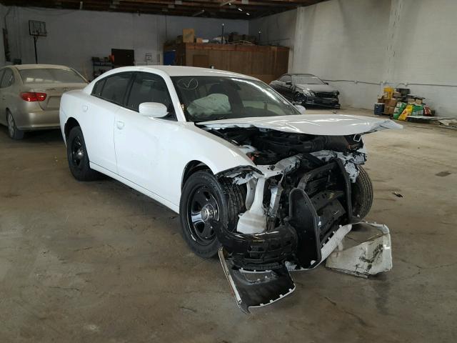 2C3CDXAG8HH544022 - 2017 DODGE CHARGER PO WHITE photo 1