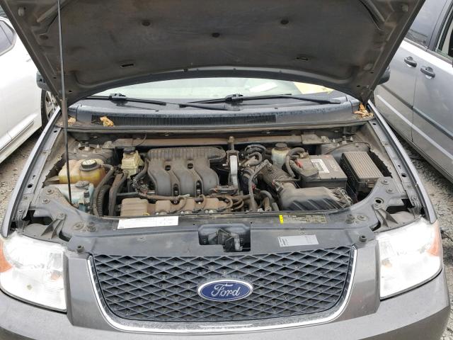 1FMZK06155GA09353 - 2005 FORD FREESTYLE CHARCOAL photo 7