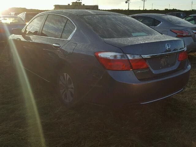 1HGCR2F39FA248235 - 2015 HONDA ACCORD LX GRAY photo 3