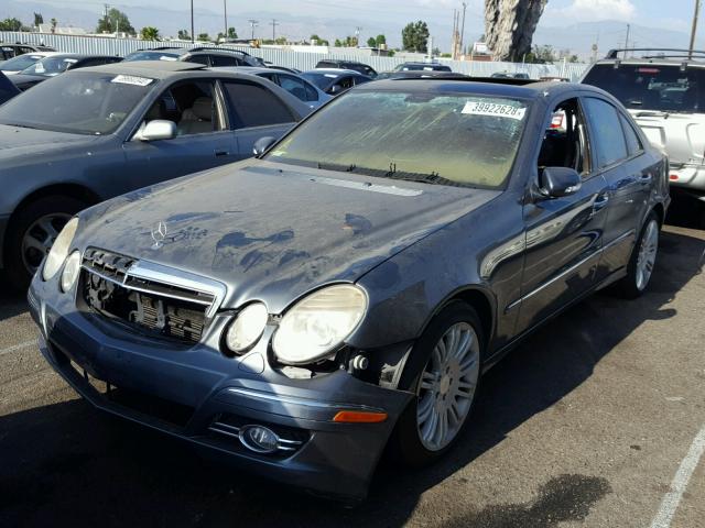 WDBUF56X98B186797 - 2008 MERCEDES-BENZ E 350 GRAY photo 2