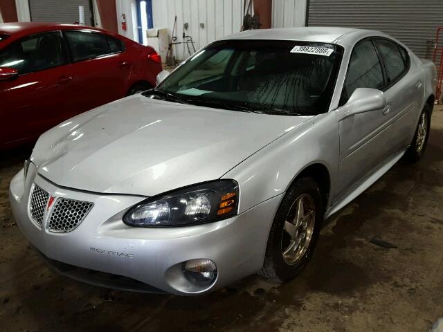 2G2WP522341345507 - 2004 PONTIAC GRAND PRIX ვერცხლისფერი ფოტო 2