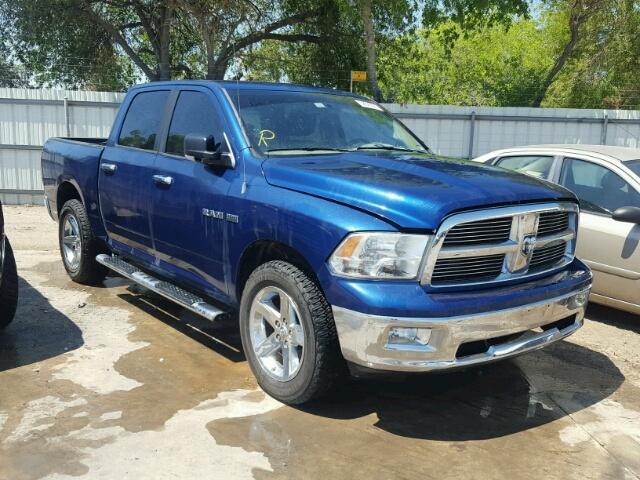 1D3HV13T99S775759 - 2009 DODGE RAM 1500 BLUE photo 1