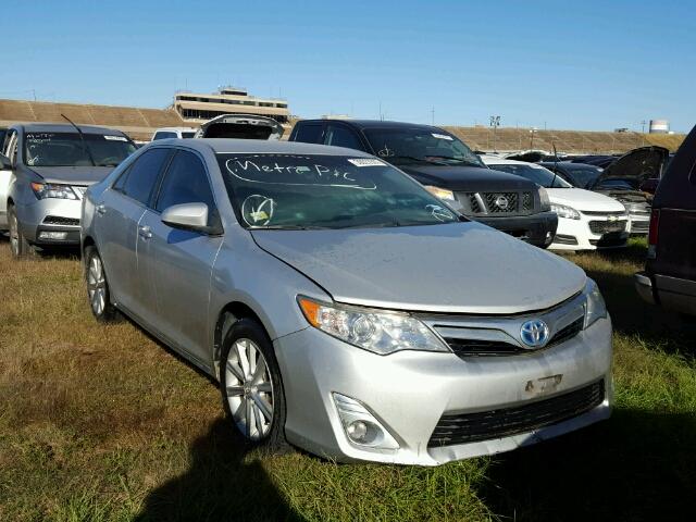 4T1BD1FK3DU066922 - 2013 TOYOTA CAMRY SILVER photo 1