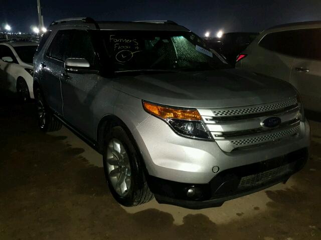 1FM5K7F87EGC46849 - 2014 FORD EXPLORER L SILVER photo 1