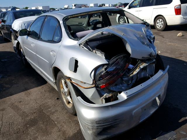 1G2WP52KX1F179569 - 2001 PONTIAC GRAND PRIX 灰色 照片 3