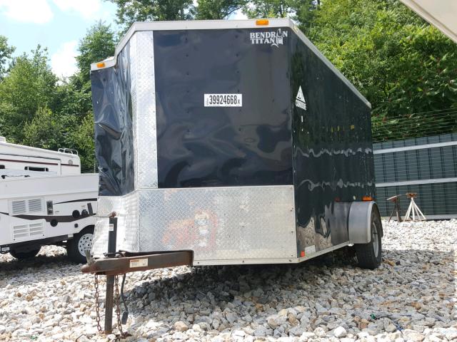 5UZBE1214ED029691 - 2014 UTILITY TRAILER BLACK photo 2