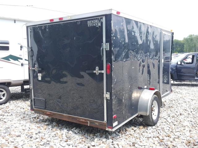 5UZBE1214ED029691 - 2014 UTILITY TRAILER BLACK photo 4