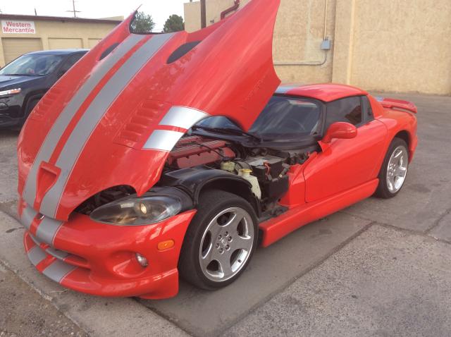 1B3ER65E0YV606501 - 2000 DODGE VIPER RT-1 RED photo 9