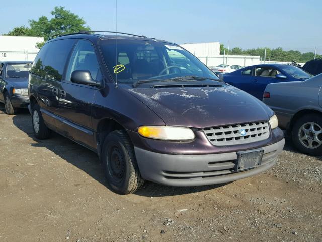2P4FP25B4VR234811 - 1997 PLYMOUTH VOYAGER MAROON photo 1