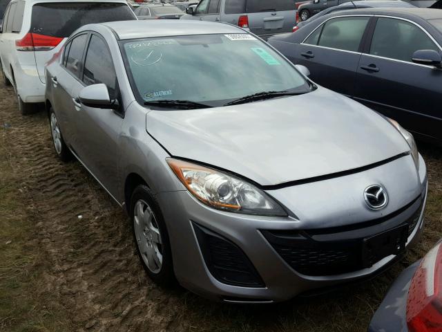 JM1BL1UF6B1428477 - 2011 MAZDA 3 I SILVER photo 1