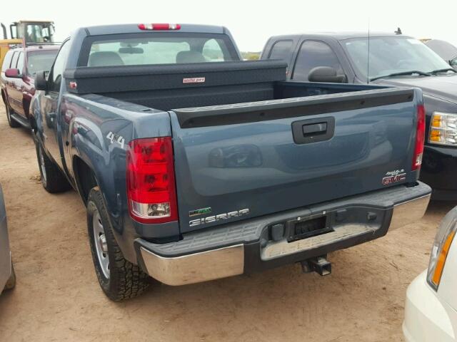 1GTN2TE06BZ303261 - 2011 GMC SIERRA BLUE photo 3