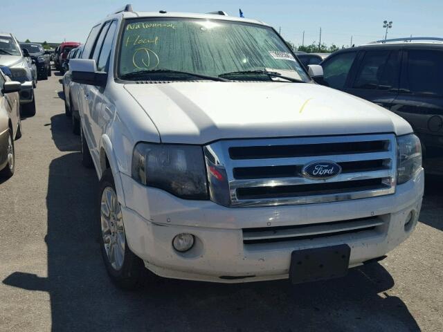 1FMJK1K50CEF54297 - 2012 FORD EXPEDITION WHITE photo 1