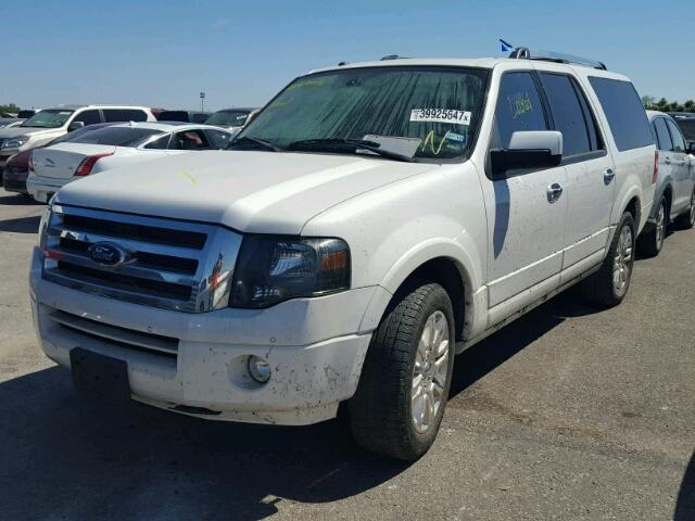 1FMJK1K50CEF54297 - 2012 FORD EXPEDITION WHITE photo 2