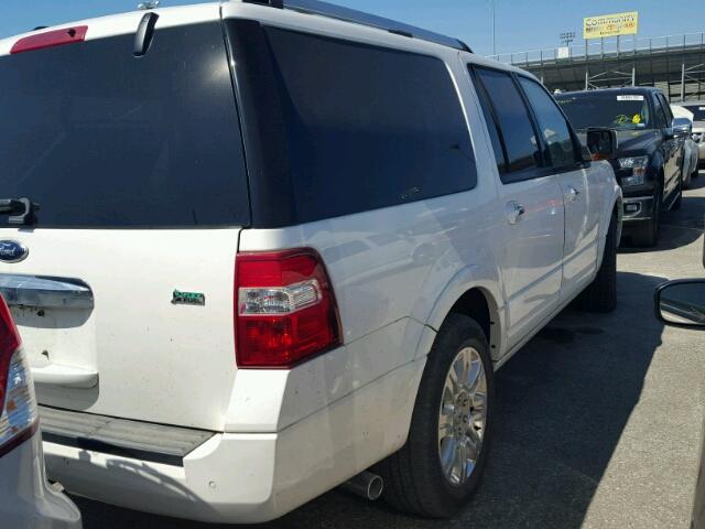 1FMJK1K50CEF54297 - 2012 FORD EXPEDITION WHITE photo 4