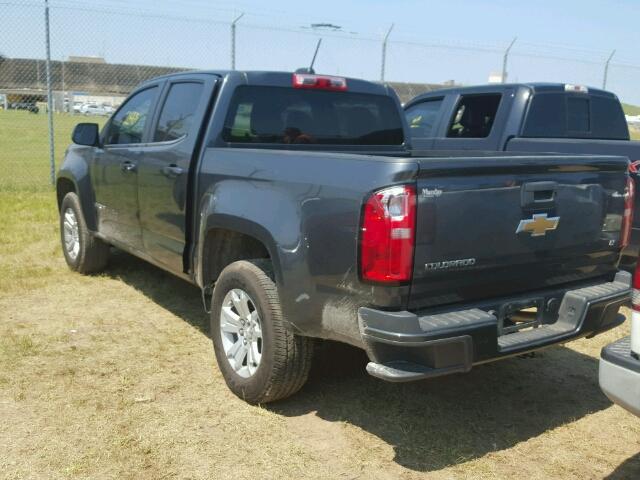 1GCGSCEA0G1230055 - 2016 CHEVROLET COLORADO L CHARCOAL photo 3