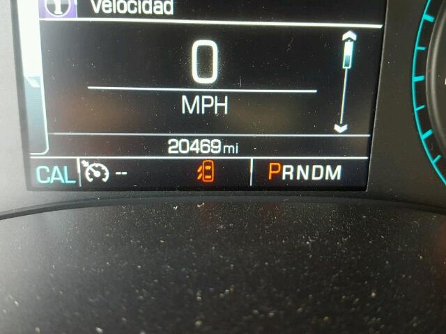 1GCGSCEA0G1230055 - 2016 CHEVROLET COLORADO L CHARCOAL photo 8