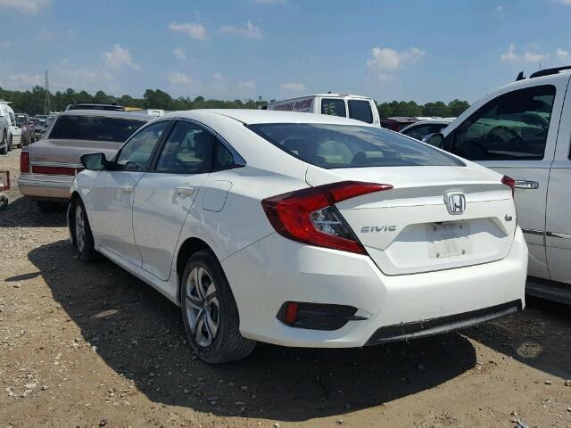 19XFC2F57GE007867 - 2016 HONDA CIVIC LX WHITE photo 3