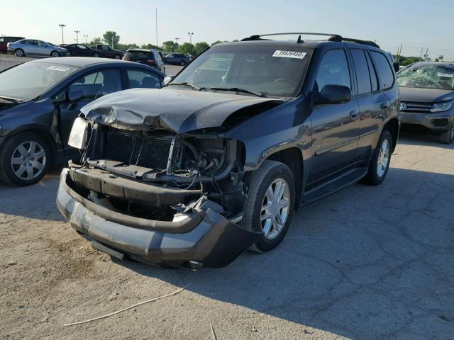 1GKET63M662253596 - 2006 GMC ENVOY DENA GRAY photo 2