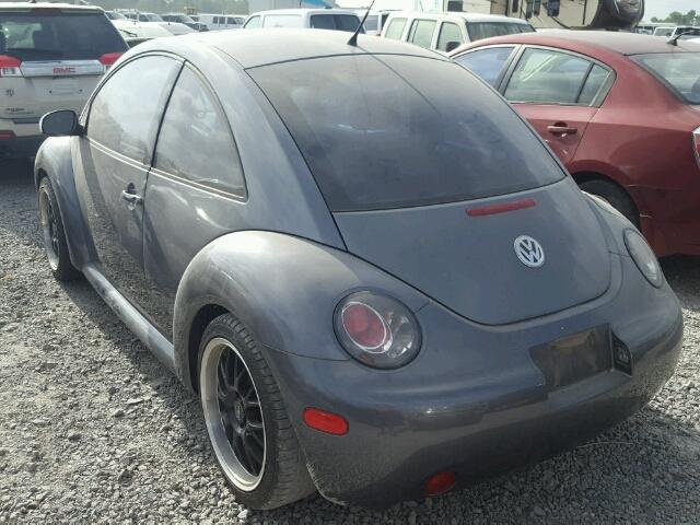 3VWCR31CX4M411595 - 2004 VOLKSWAGEN NEW BEETLE 灰色 照片 3