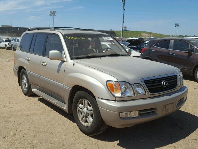 JT6HT00W1W0018411 - 1998 LEXUS LX GOLD photo 1