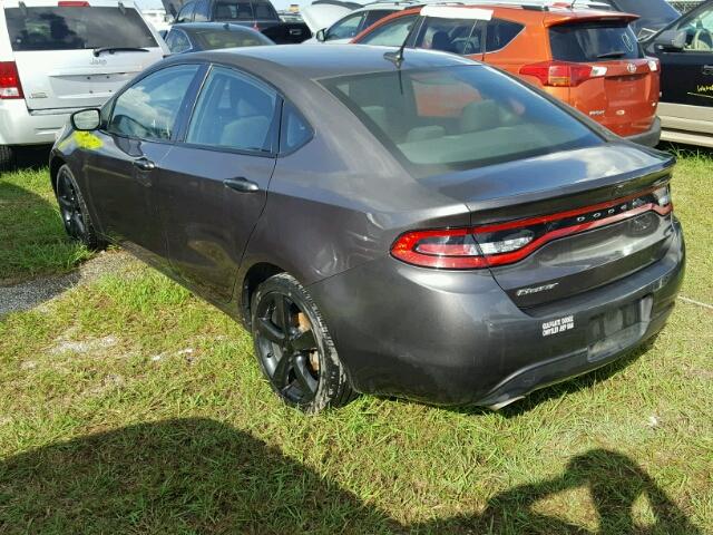 1C3CDFBB7GD530461 - 2016 DODGE DART CHARCOAL photo 3