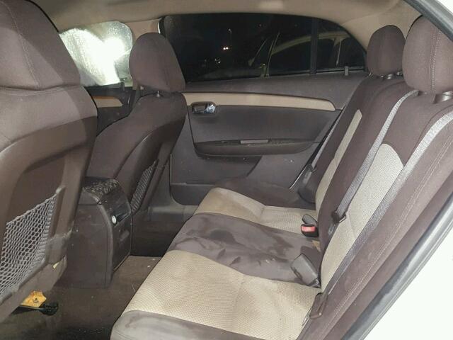 1G1ZC5EB2AF275396 - 2010 CHEVROLET MALIBU თეთრი ფოტო 6