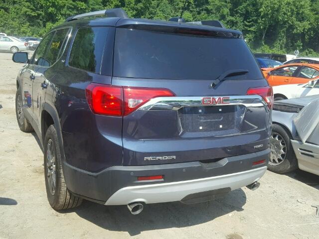 1GKKNULS7JZ138960 - 2018 GMC ACADIA SLT ნაცრისფერი ფოტო 3