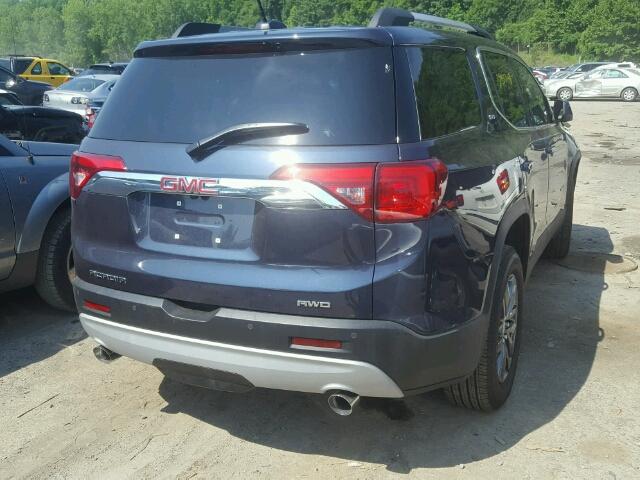 1GKKNULS7JZ138960 - 2018 GMC ACADIA SLT ნაცრისფერი ფოტო 4