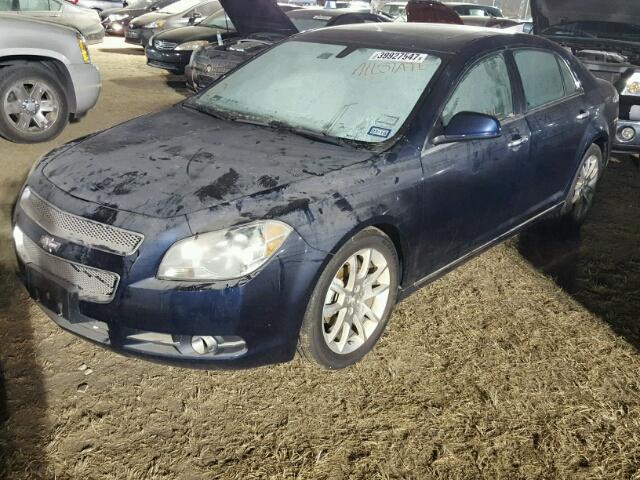 1G1ZE5E75BF101250 - 2011 CHEVROLET MALIBU LTZ BLUE photo 2