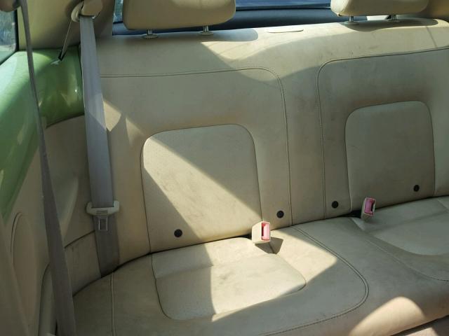 3VWCB21C02M445850 - 2002 VOLKSWAGEN NEW BEETLE მწვანე ფოტო 6